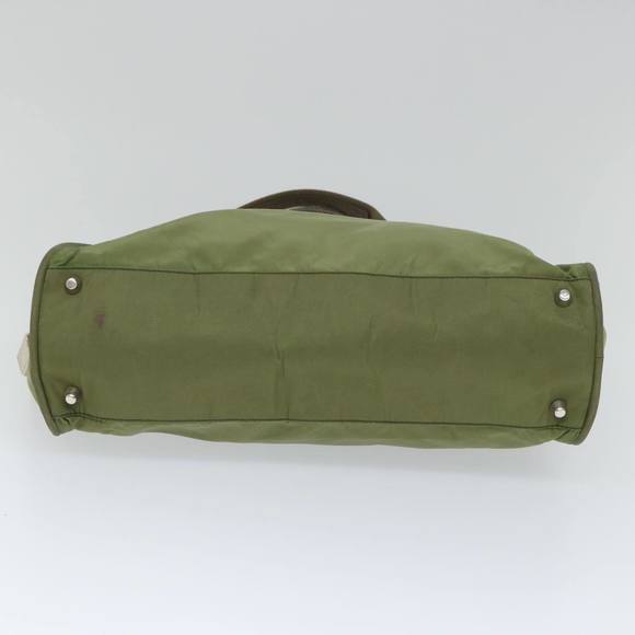 PRADA Hand Bag Nylon Khaki Auth 57260 - Picture 5 of 16